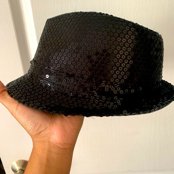 Women/Girl Sequin Fedora - Picture 3 of 3